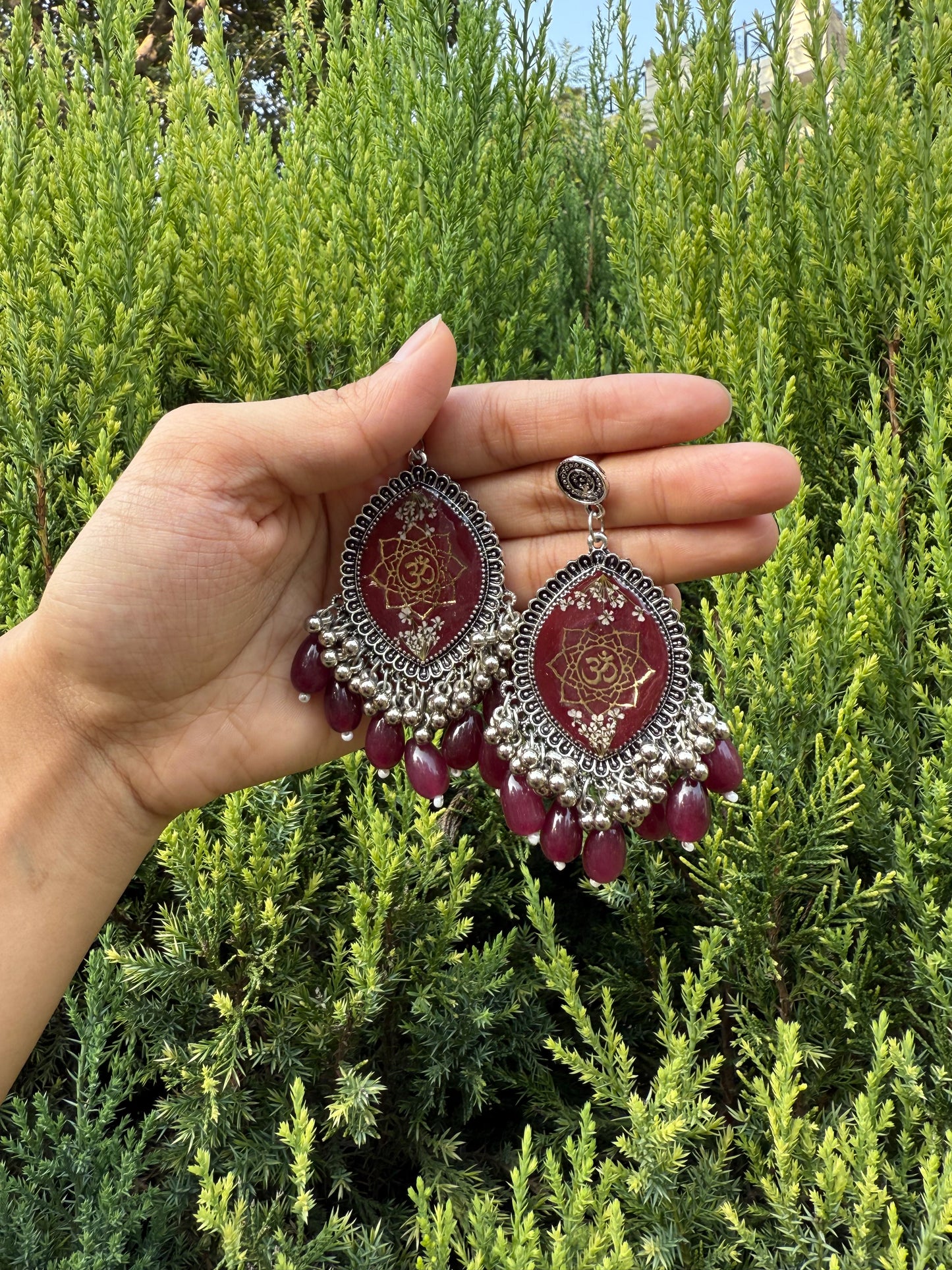 ॐ jhumkas