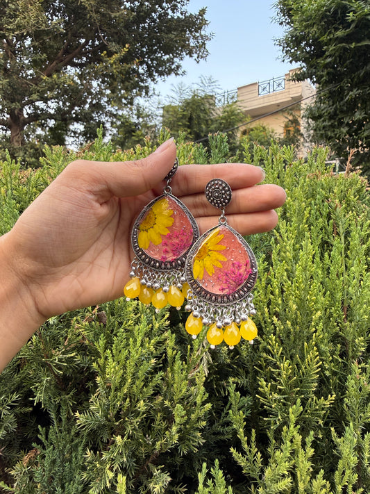 Pardesi haldi jhumkas