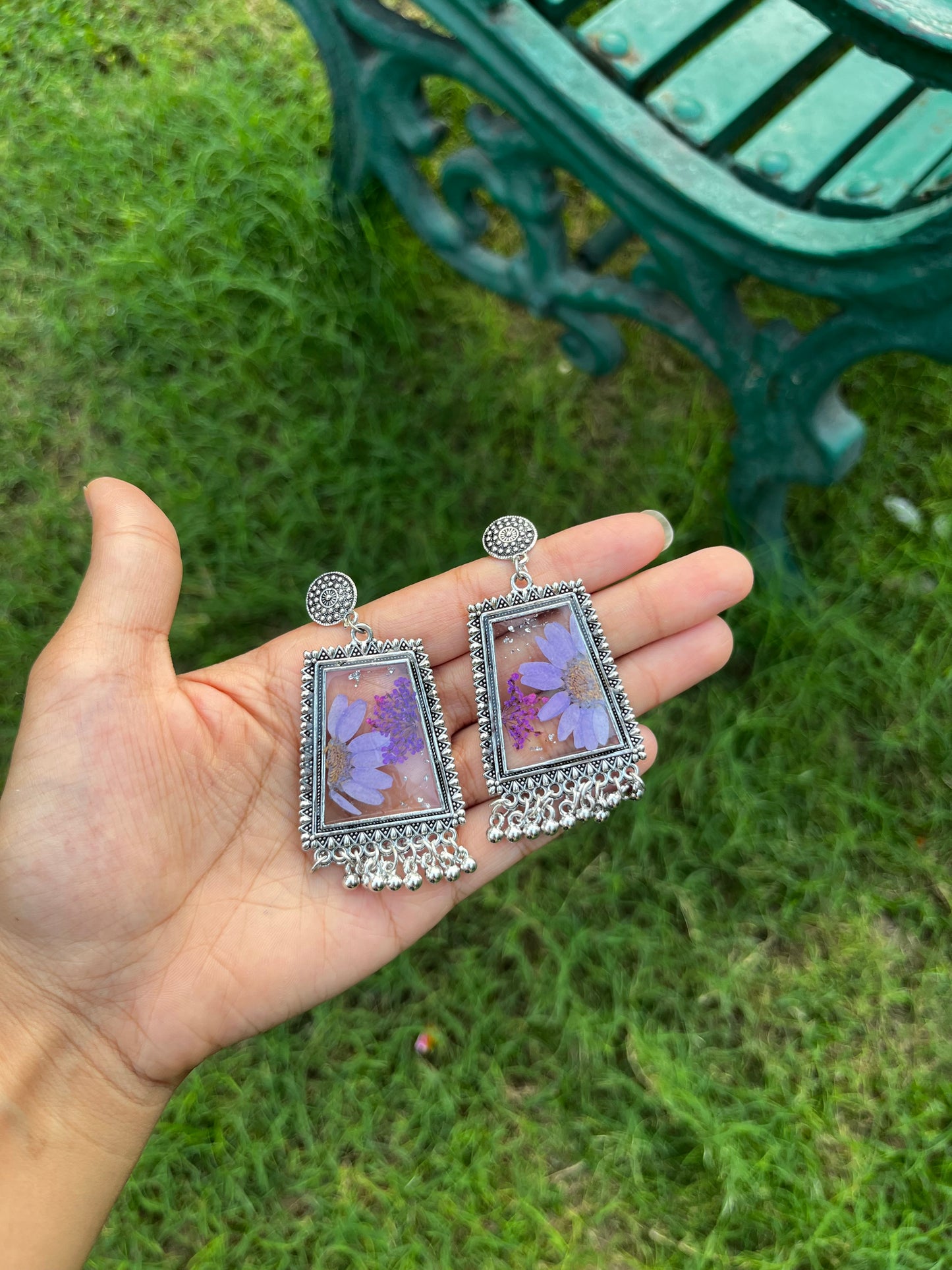 Mayur jhumkas