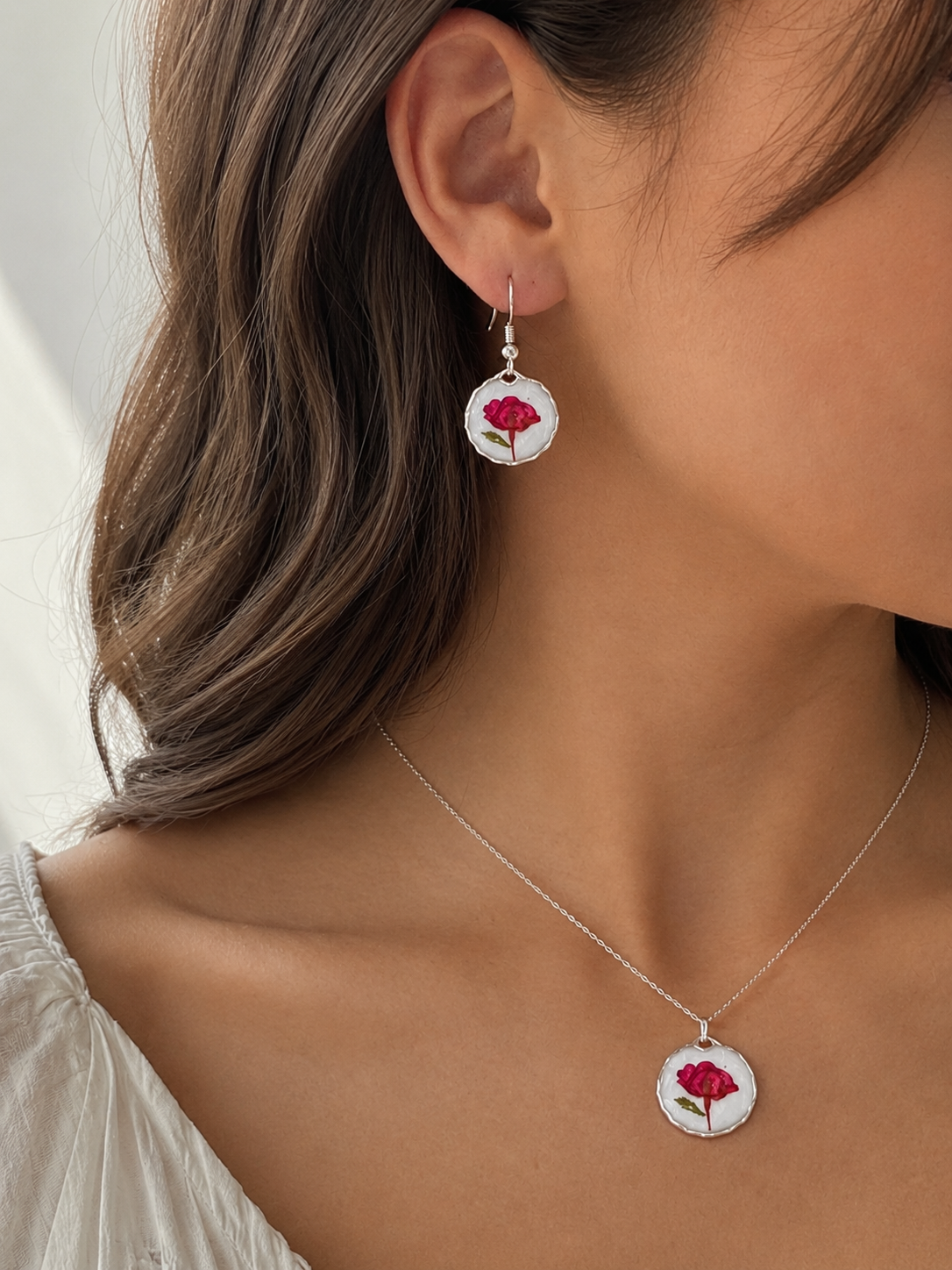 Rose keepsake set