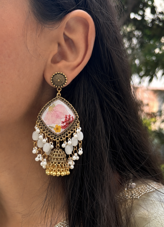 Gul kashmiri jhumkas