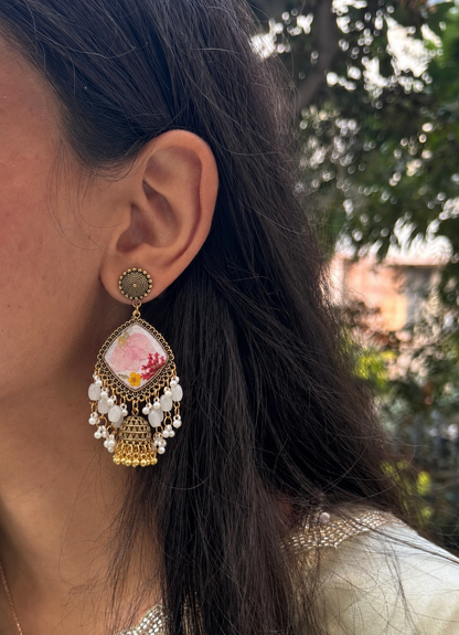 Gul kashmiri jhumkas