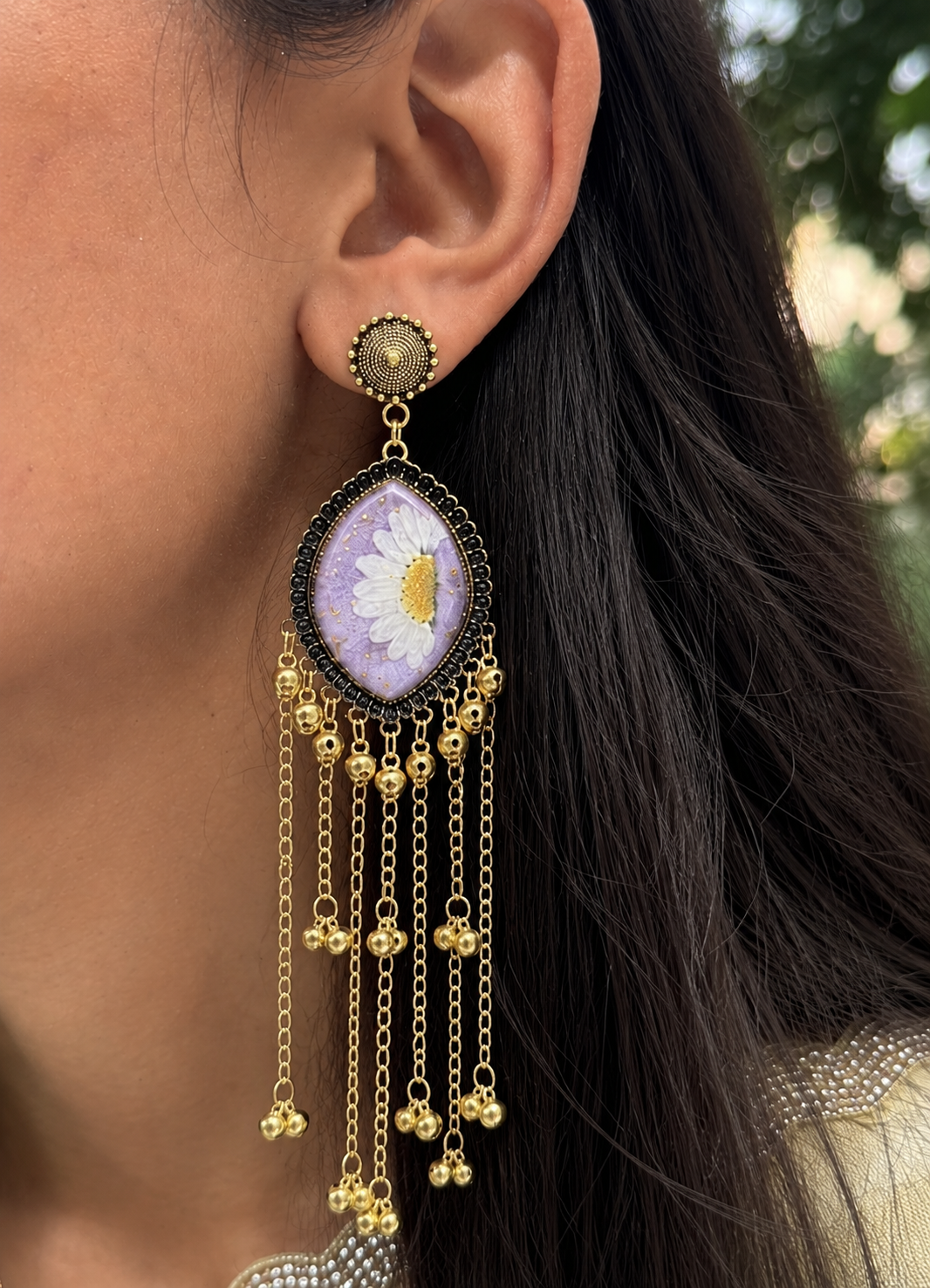 Chaand jhanjhar jhumkas