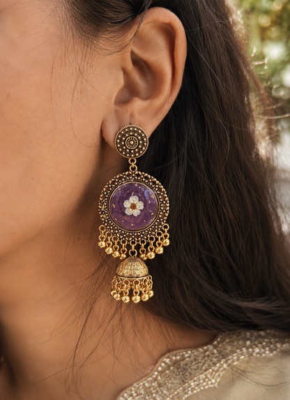 Mini blossom jhumki