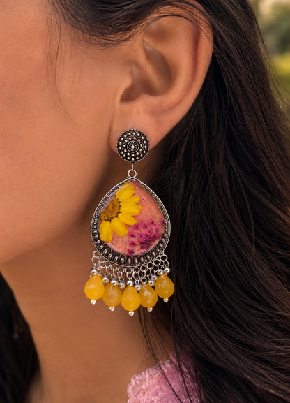 Pardesi haldi jhumkas