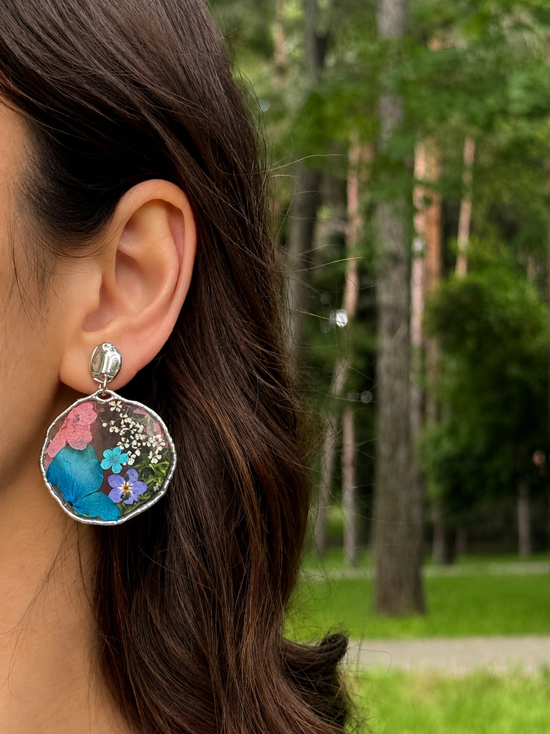 Ocean flora earrings