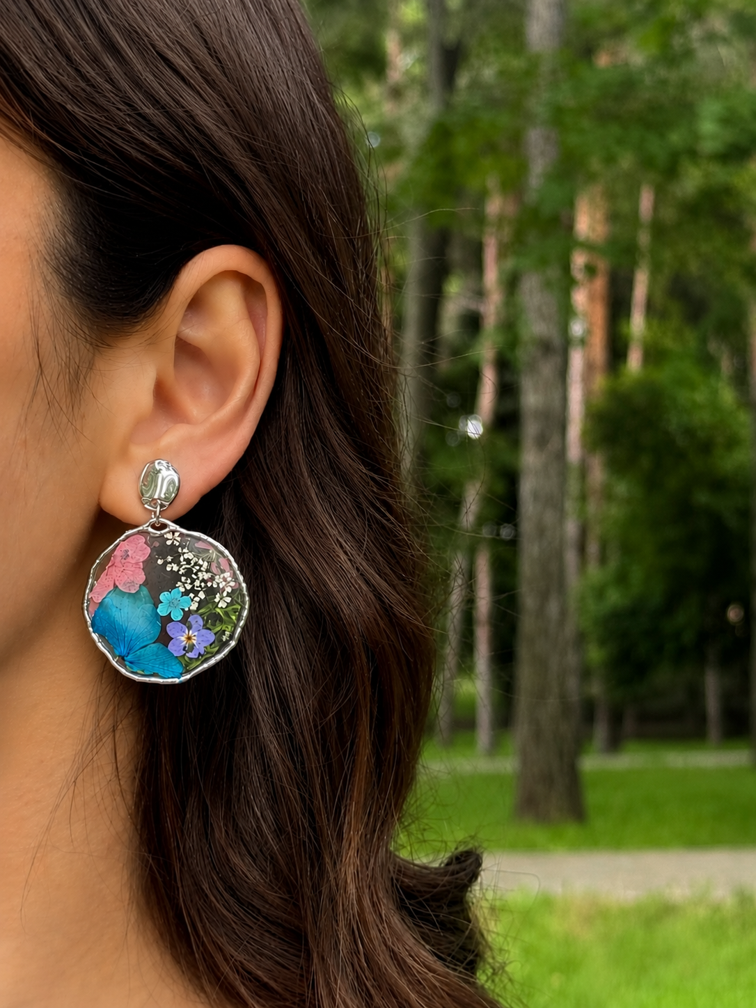 Ocean flora earrings