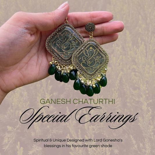 Ganesha jhumkas