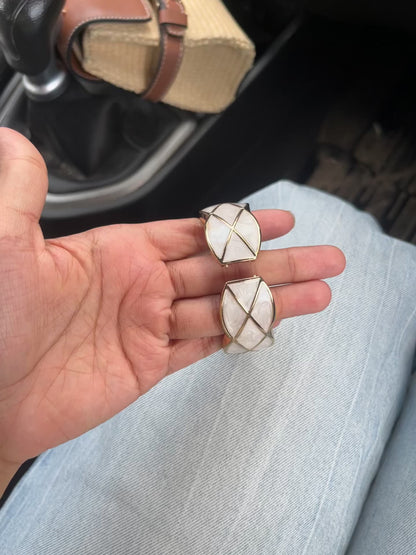 Chess acrylic bangle