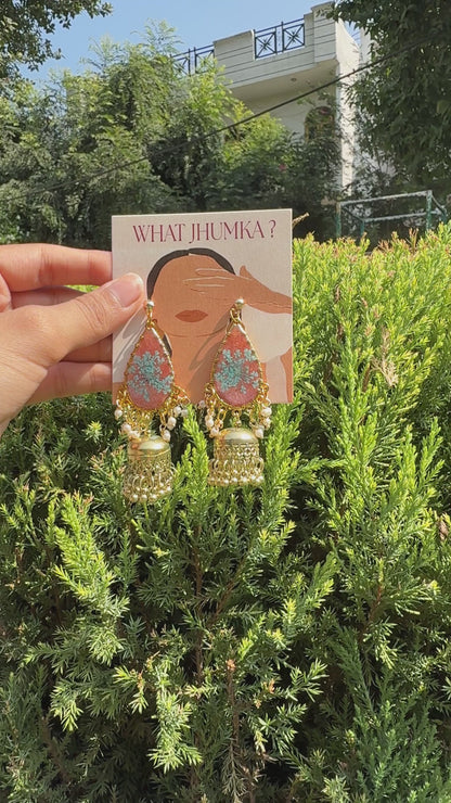 Mini noor jhumkis