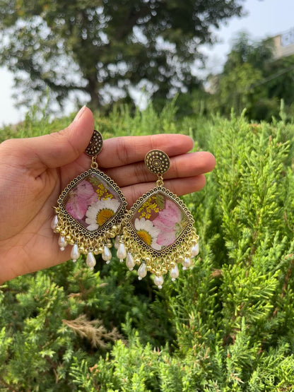 Innaya pearl jhumkas