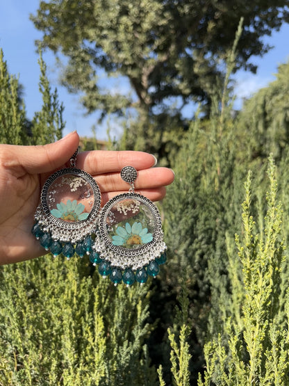Prettiest teal green jhumka
