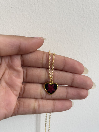 Minimalist cherry blossom pendant