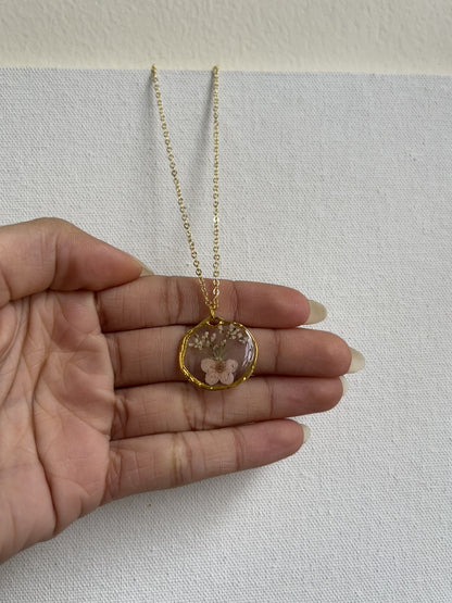 Elegant plum blossom pendant